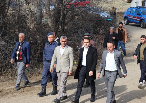 Kaymakamımız Sn. Emre ARSLAN Sarıyaprak Köyünü Ziyaret Etti.